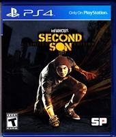 Sony PlayStation 4 inFamous Second Son Limited Edition Front CoverThumbnail